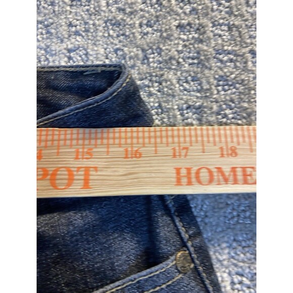 Baccini Jean Shorts Womens Size 10 Heavy Cotton Stretch  Textured Back Pockets - Picture 5 of 7